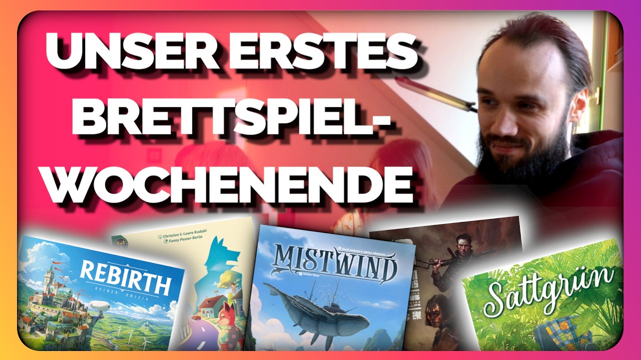 Die ersten 10 Highlights aus 4 Tagen Brettspiele! (Teil 1/2)