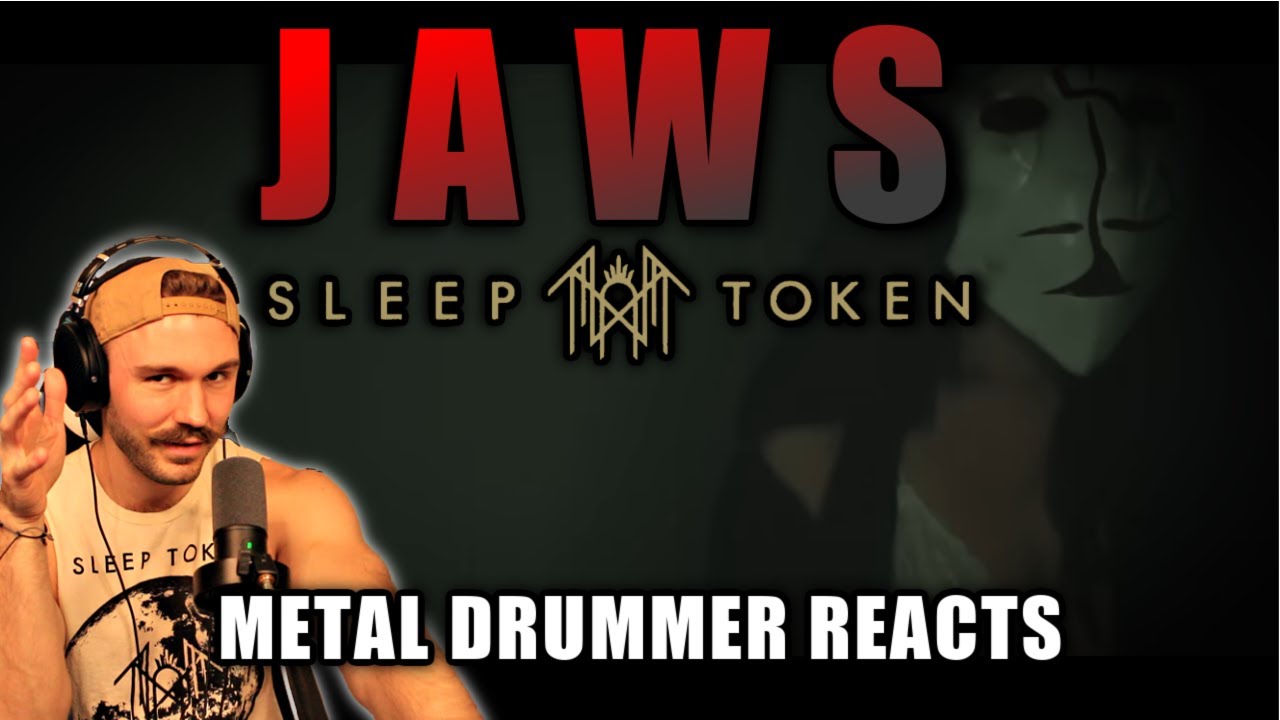 🦈 Sleep Token – “Jaws” | Metal Drummer First Reaction 🖤