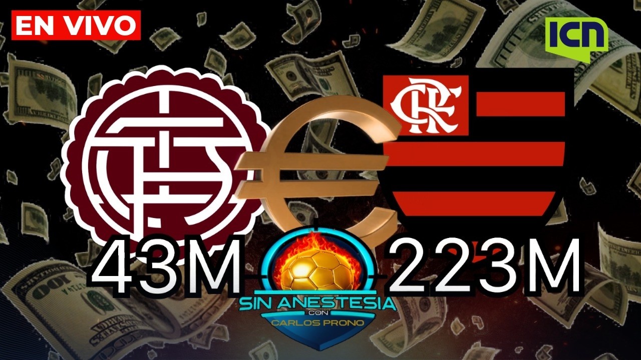 SIN ANESTESIA | Cuando las excusas quedan en segundo plano (Lanus vs Flamengo) | EN VIVO 🔴