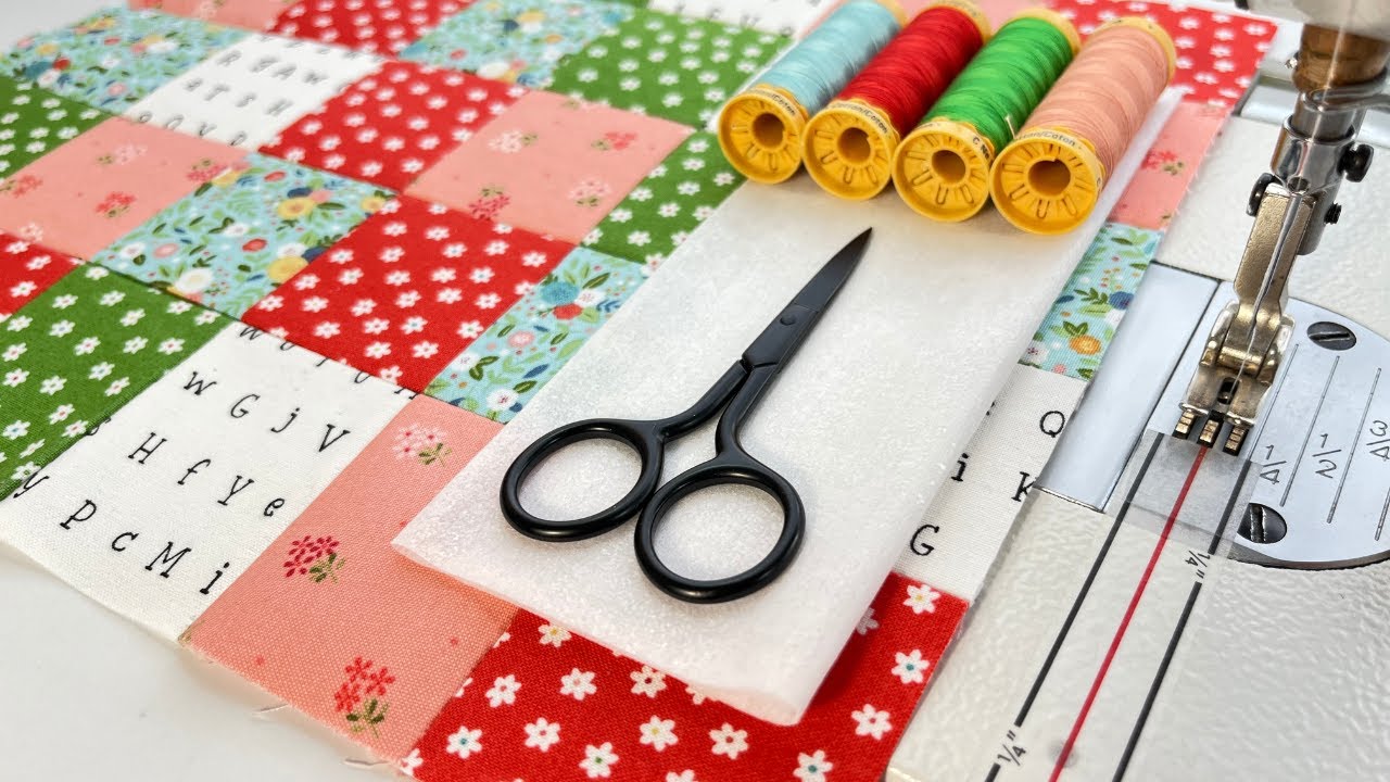 Truque para costurar quadrados  passo a passo|Como costurar quadrados perfeitos de retalhos