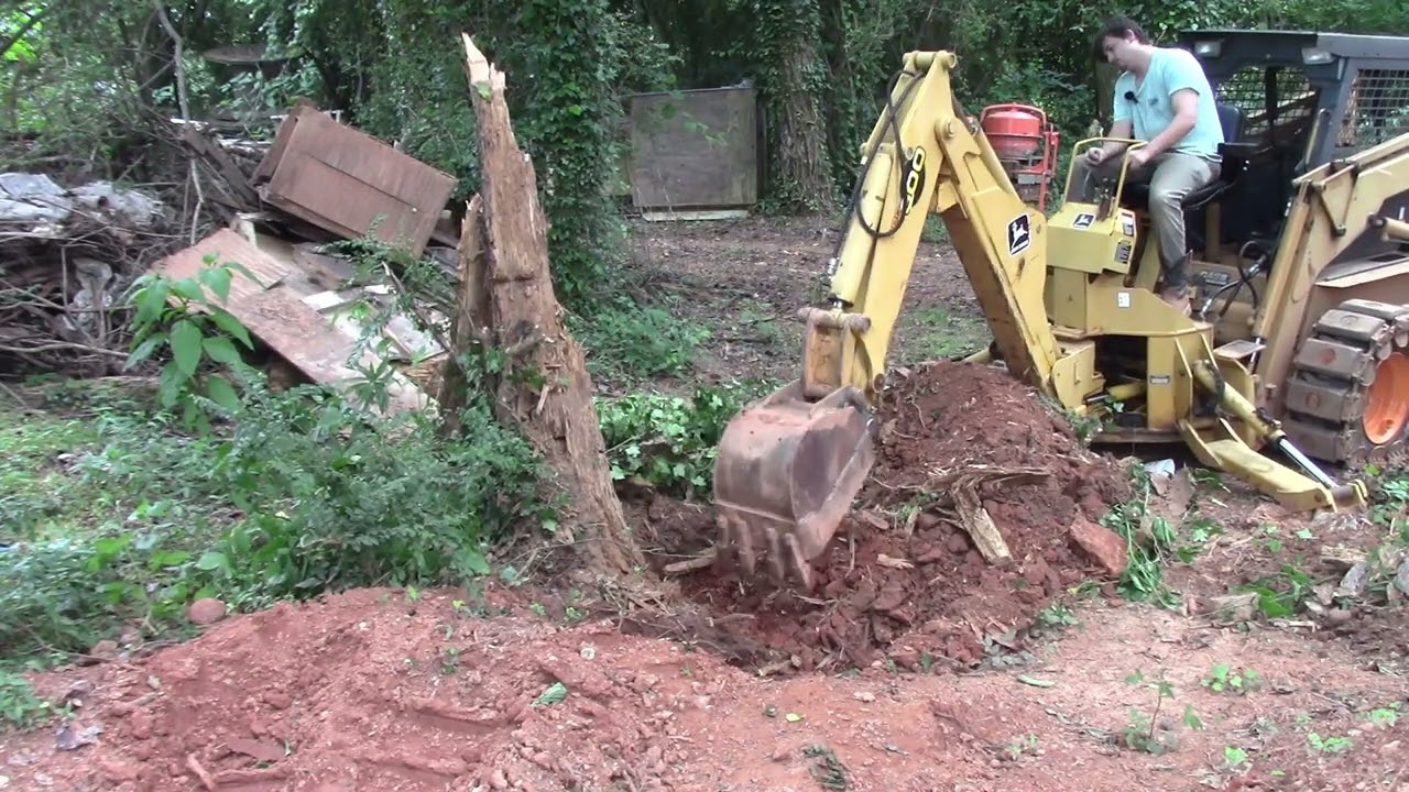 Skid Steer Backhoe Attachment