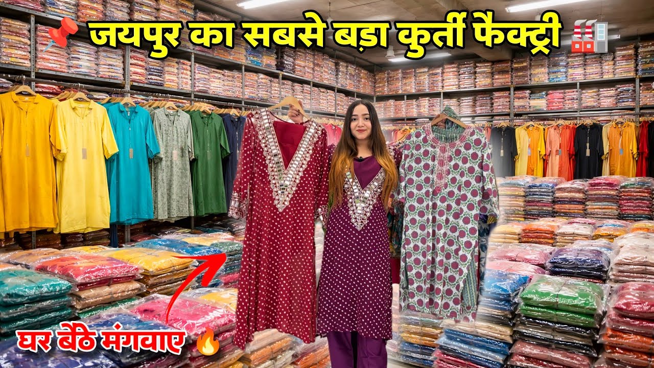 Jaipur Kurti Wholesale Manufacturer | Jaipur Kurti Wholesale Market | Jaipur Cotton Kurtis Wholesale