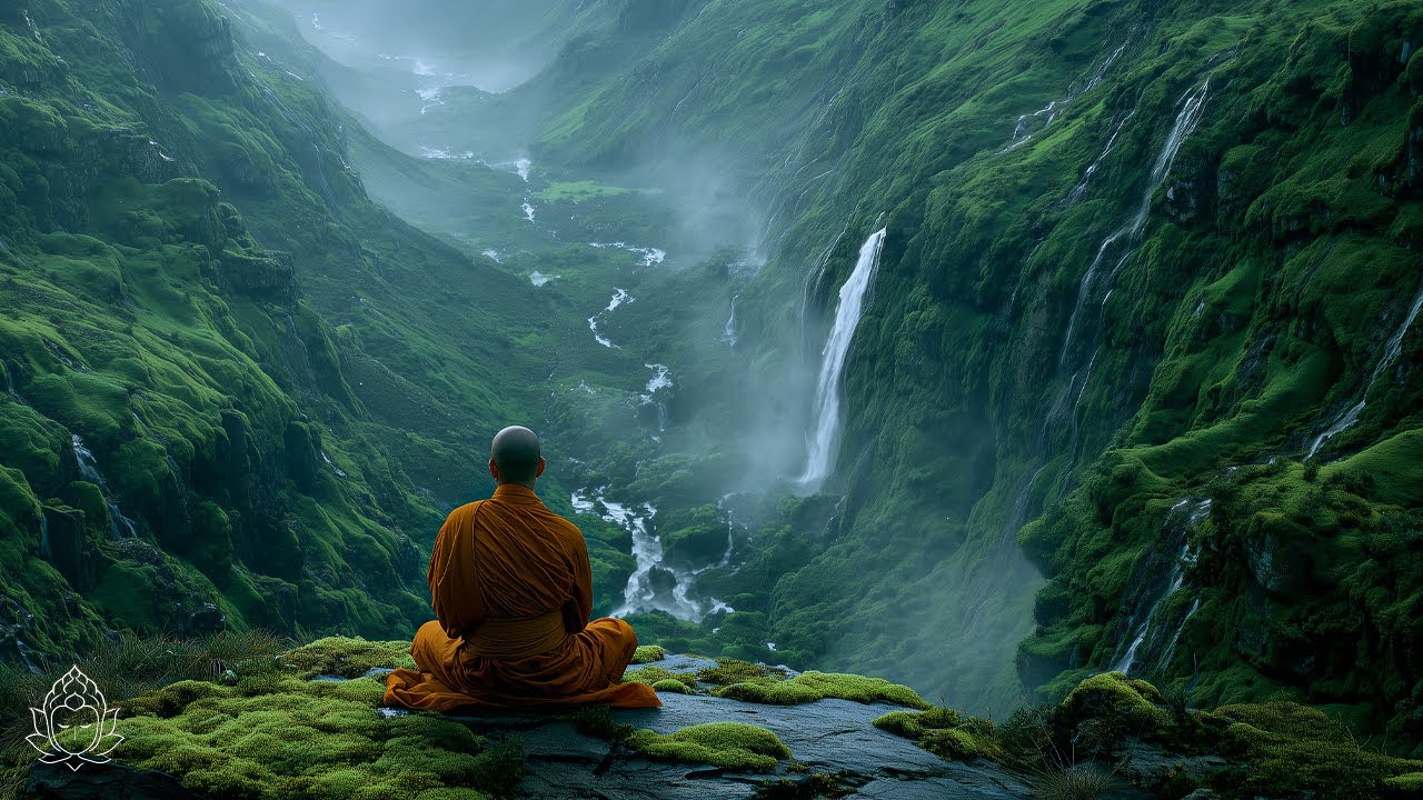 Monk Meditation Music for Deep Peace | Zen Flow & 963 Hz Healing