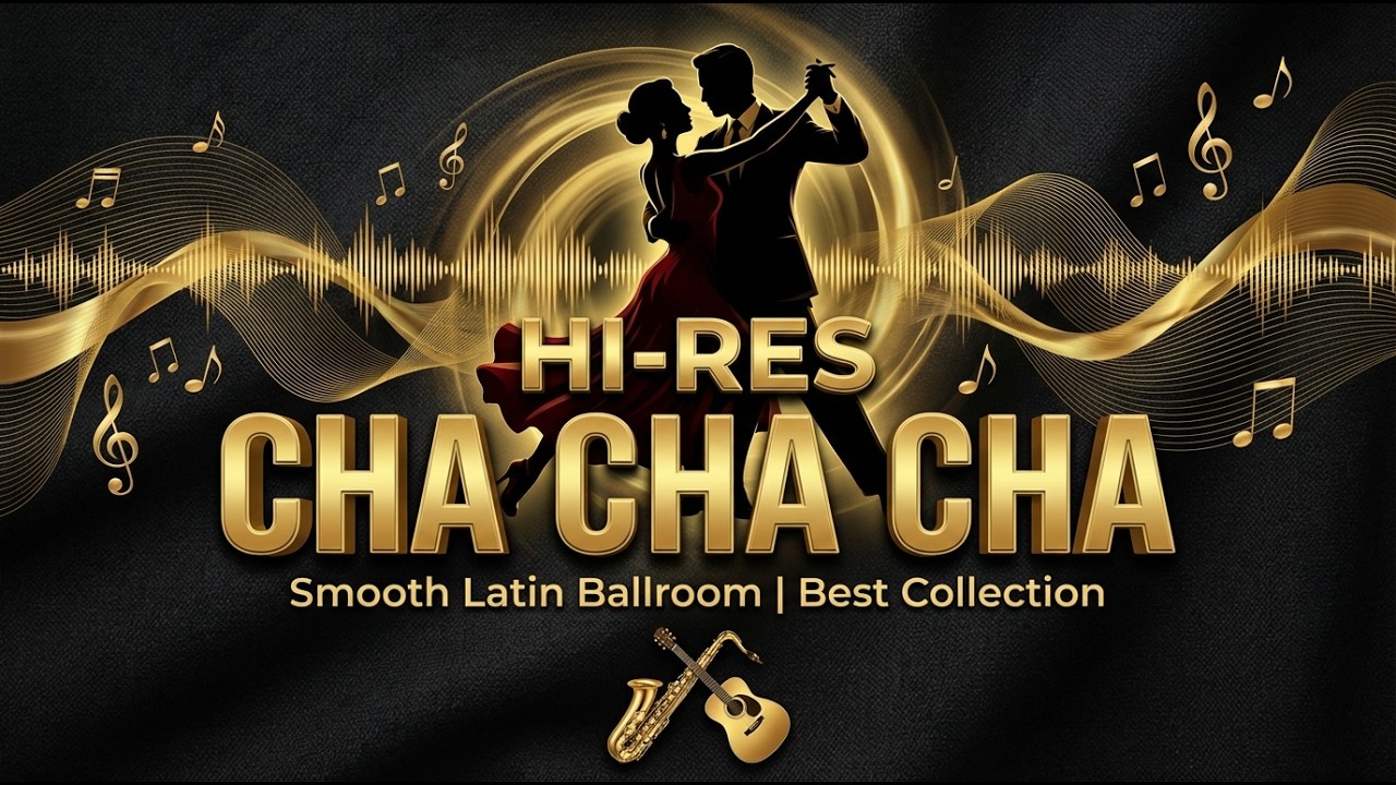 Hi-Res Cha Cha Cha Saxophone & Guitar – Smooth Latin Ballroom | Best Collection 🎷作業用BGM