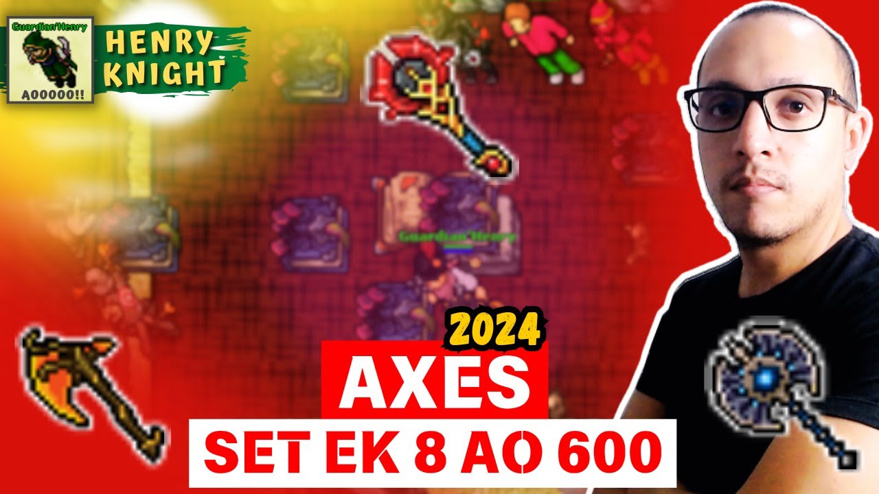 Tibia: Melhores Axes do Level 8 ao 600+ (Atualizado 2024) – Guia Completo!