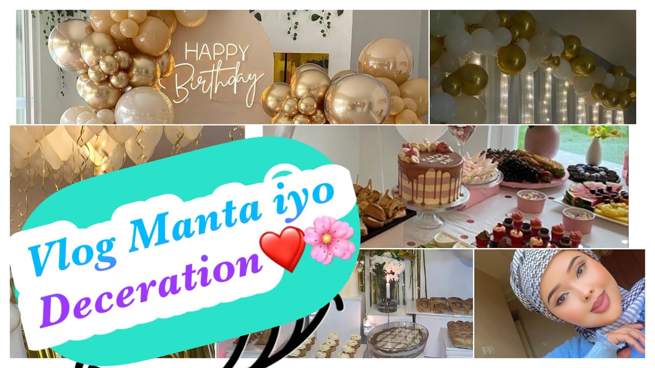 “VLOG//DECORATION SOO DHAAWADA❤️🌸👉🏻👉🏻………..