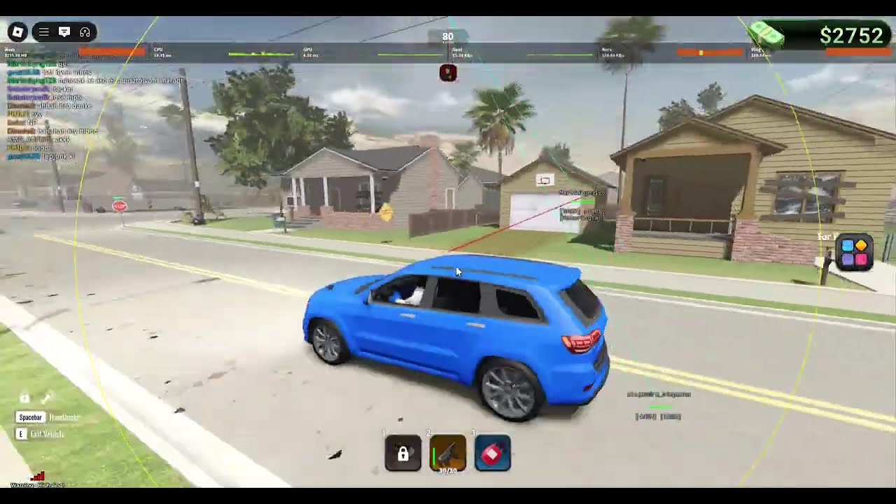 playing blockspin with hacks with mp5 #blockspin #roblox #fire