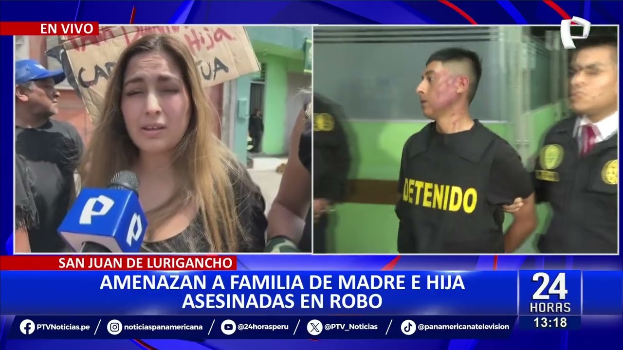 Amenazan a familia de madre e hija asesinadas en robo en SJL: “Nos quieren hacer daño”