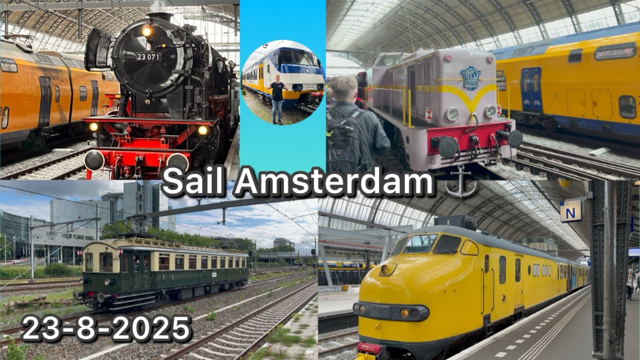 Sail Amsterdam Met Bezoek van BR21, Plan-U, Jaap en de 2530/2459!