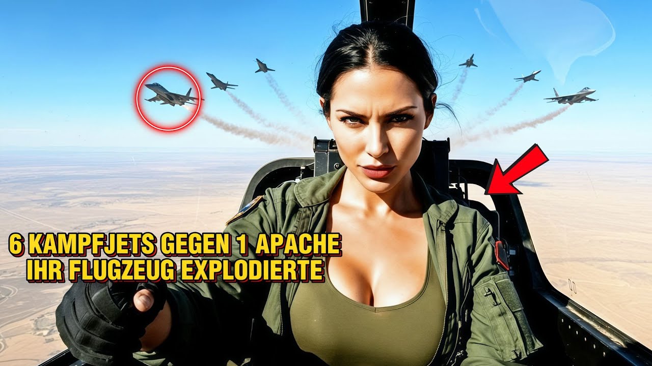 „Sechs Jets gegen eine Apache – dann ihr Lachen, bevor alles explodierte.“