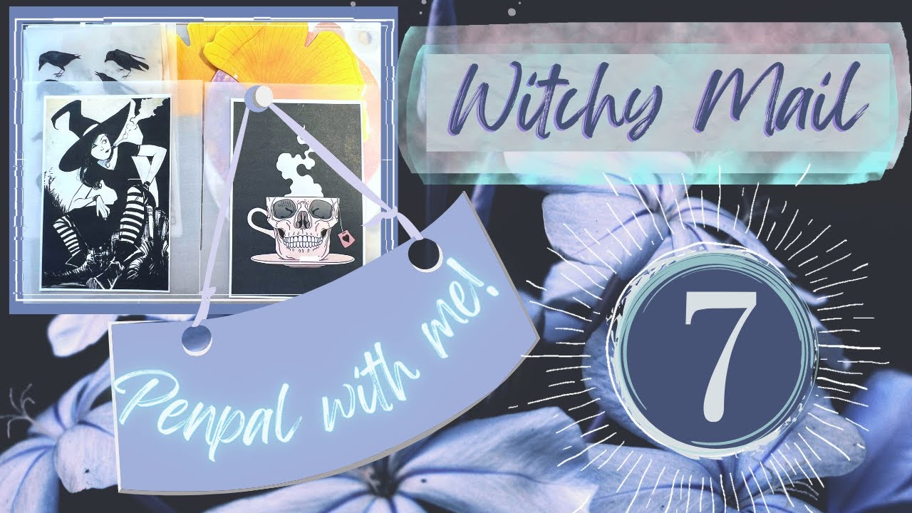 Something Wicked -- Witchy Mail for Katrine. Penpal with me #7 DIY Fortune Teller Playlist