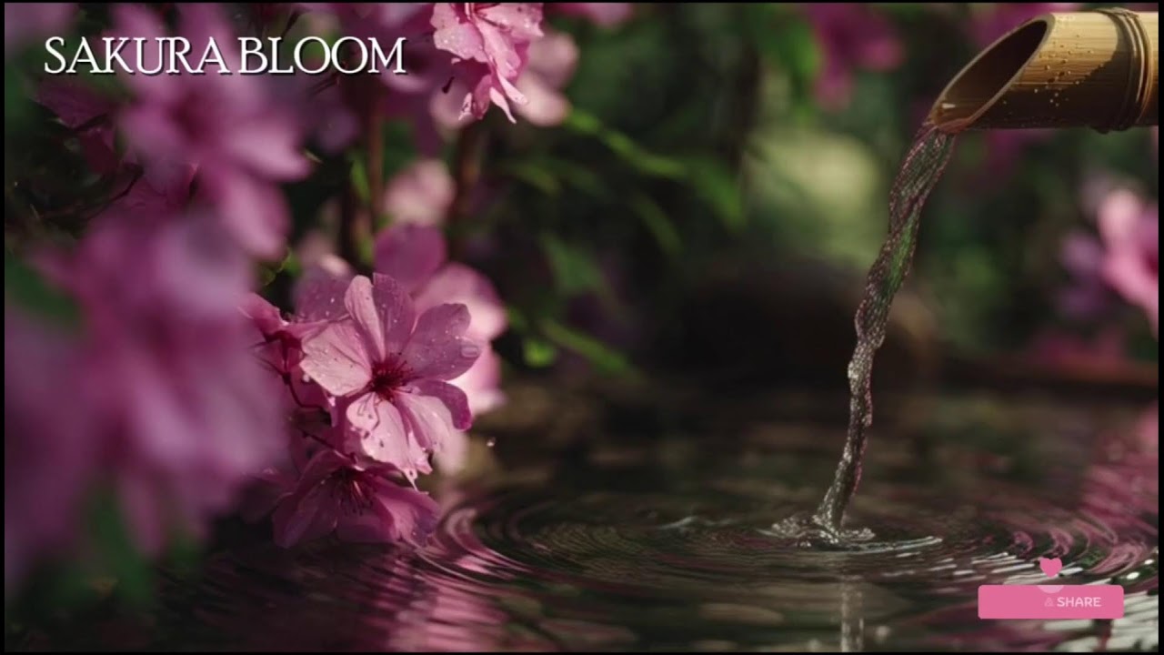 🔴 春の日本 さくらブルーム 🌸｜Japan Spring Sakura Bloom Ambient Healing Music