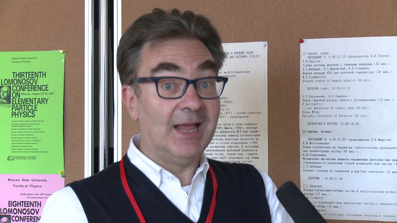 Professor Alberto Garfagnini (University and INFN, Padua, Italy)