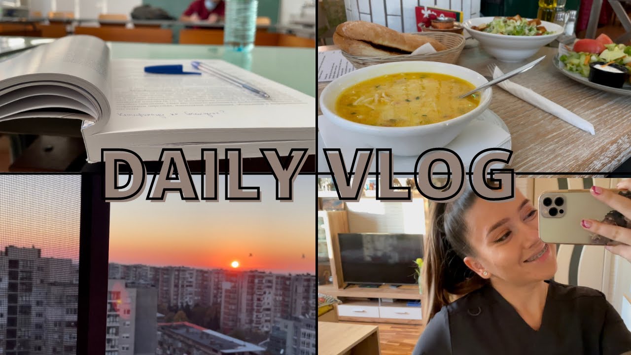 ДНЕВЕН ВЛОГ// Последен ден присъствено обучение, бързо хранене