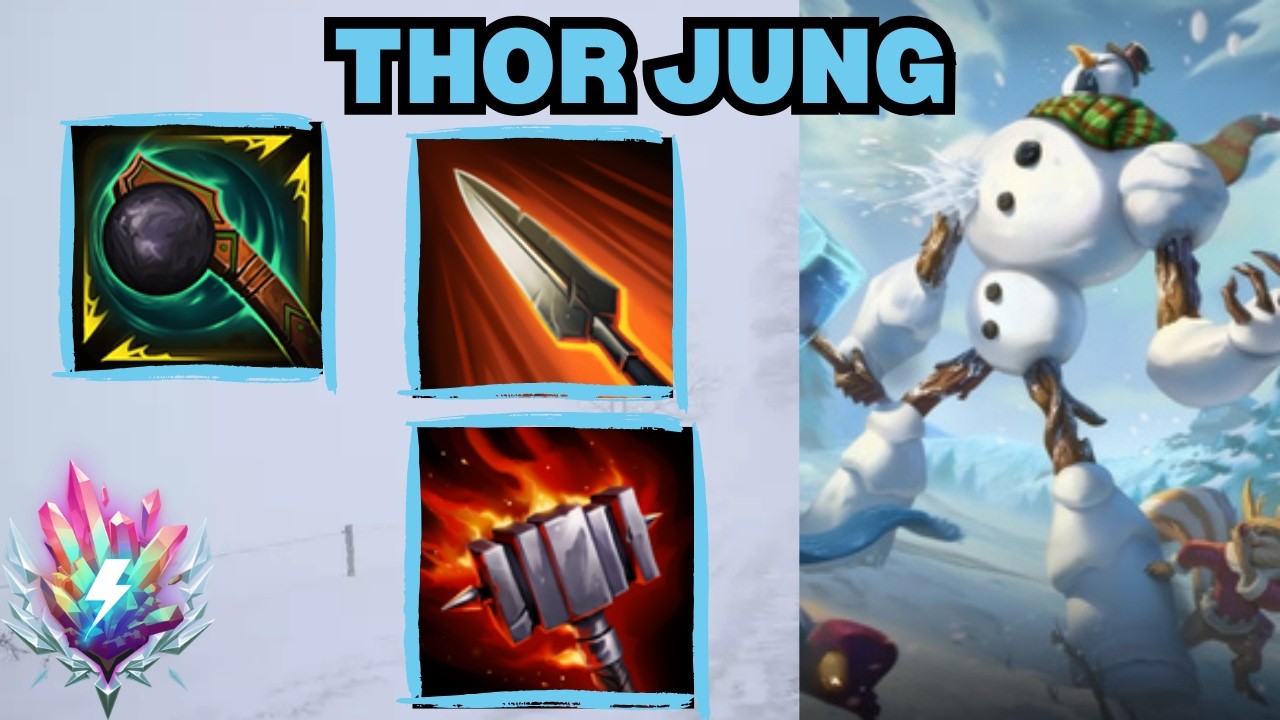 THOR IS SO GOOD!! - Thor Jungle Deity Smite 2 Gameplay!!