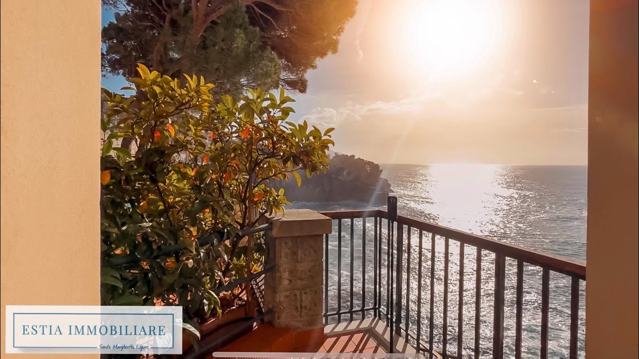 PIEVE LIGURE A PICCO SUL MARE CON TERRAZZO E POSTO AUTO