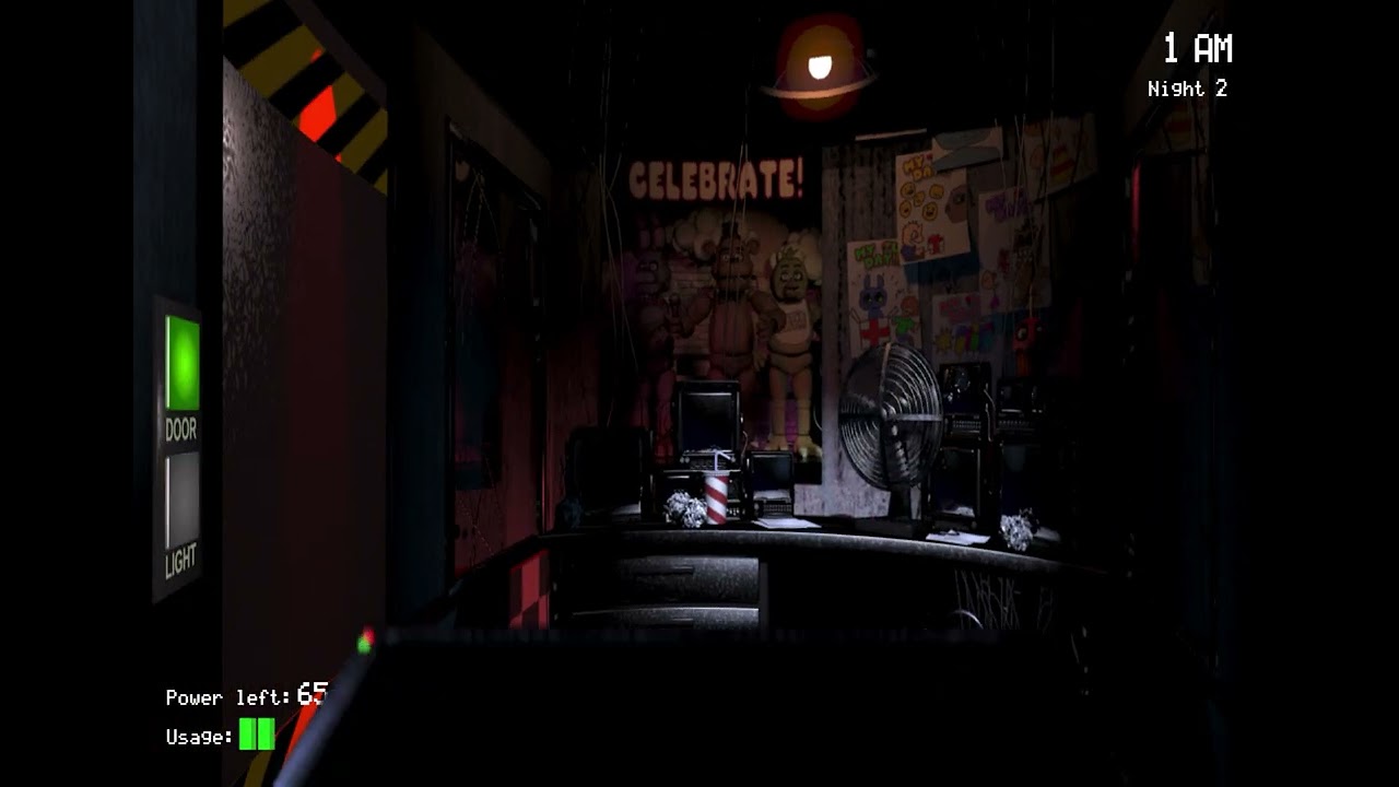 Fnaf one. Night two (again)