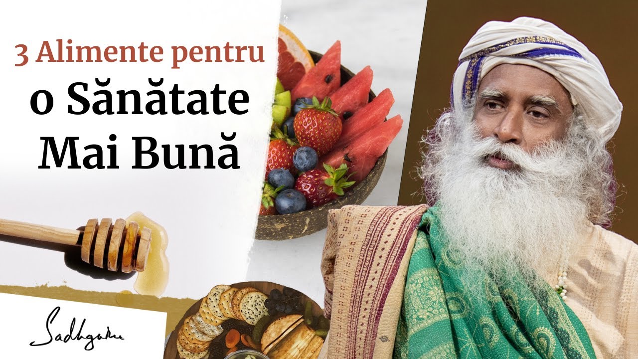 3 Alimente care Îmbunătățesc Digestia, Echilibrează Glicemia și Cresc Energia | Sadhguru