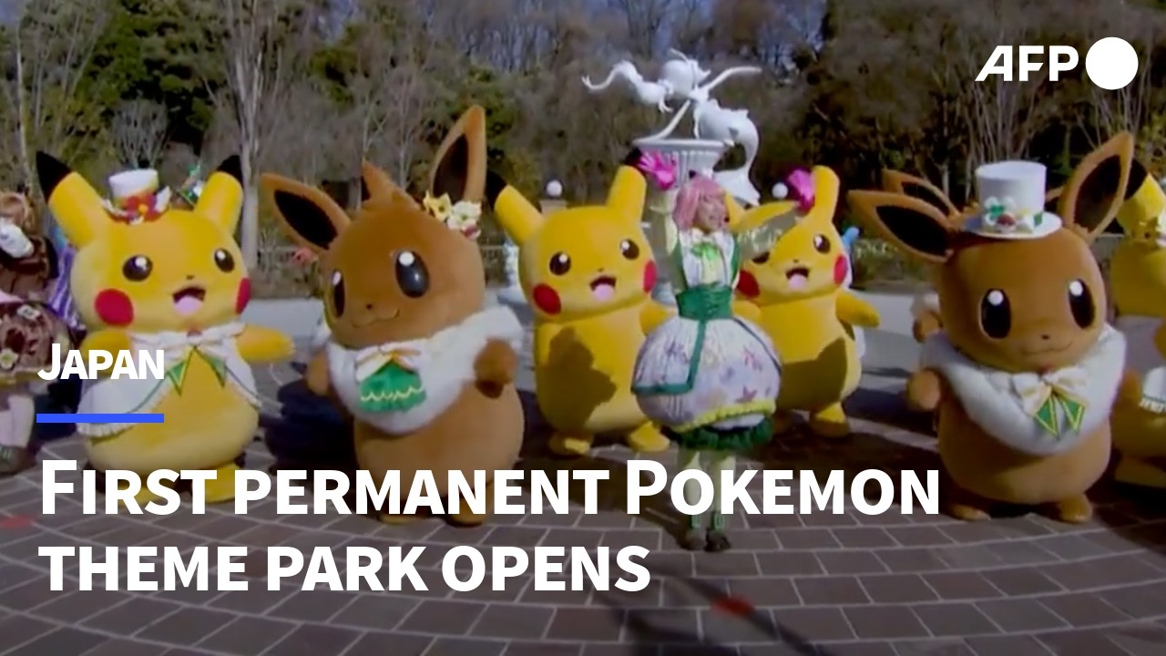 First permanent Pokemon theme park opens in Tokyo | AFP