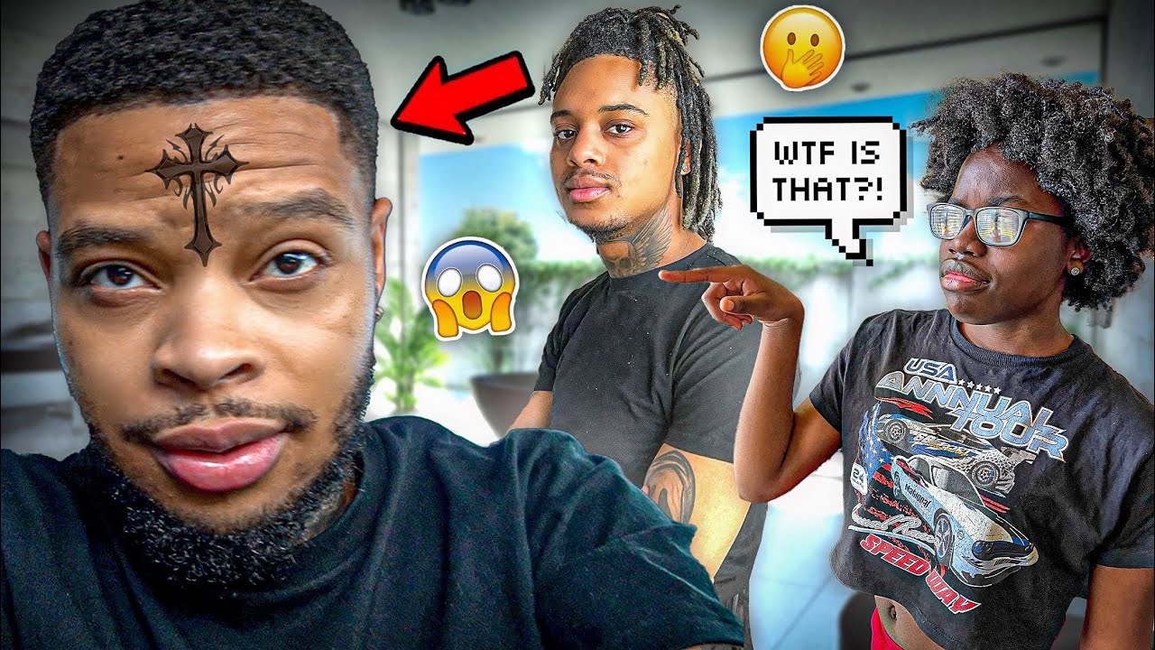 Face Tattoo Prank On The Gang!