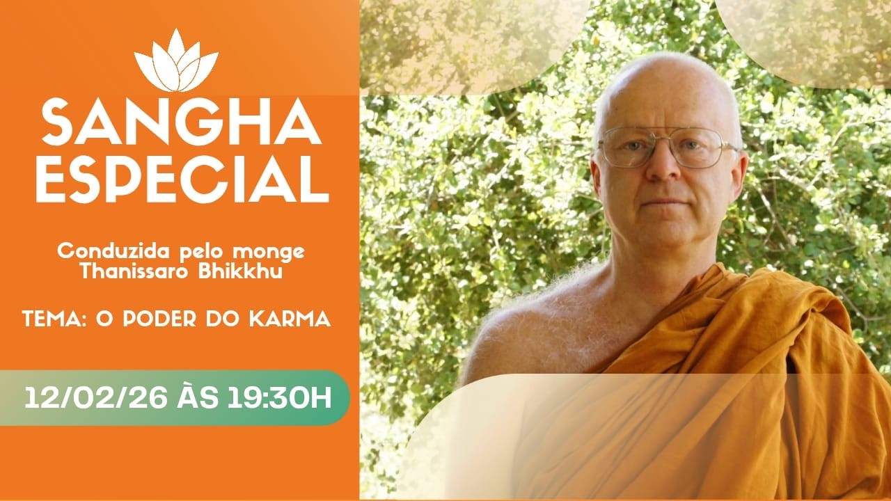 O PODER DO KARMA COM MONGE THANISSARO BHIKKHU (SANGHA ESPECIAL)