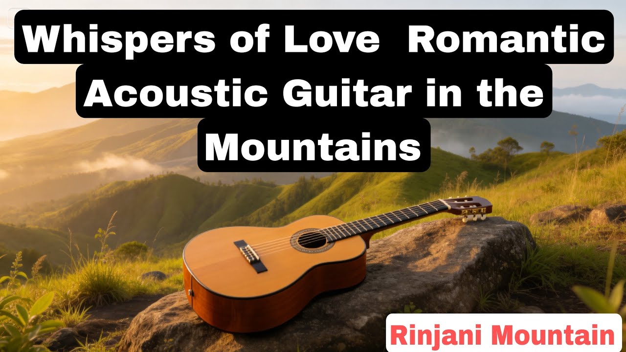 Whispers of Love Romantic Acoustic Guitar in the Mountains