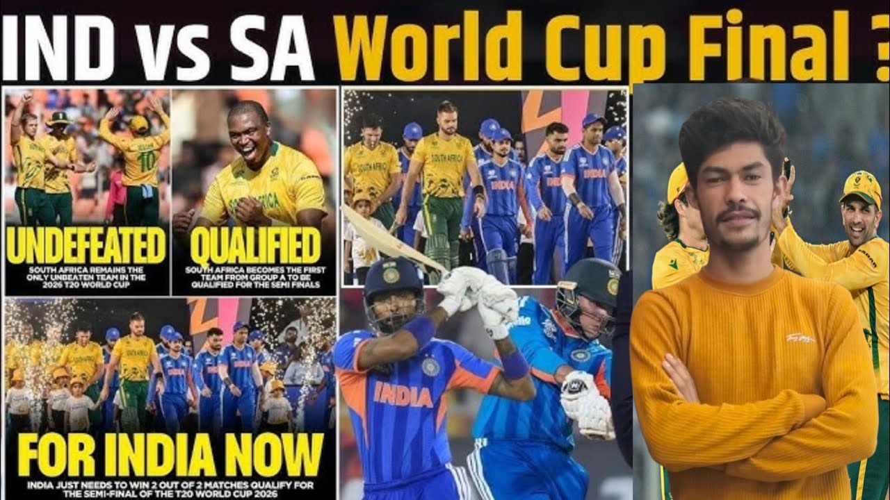 IND vs SA के बीच होगा World Cup 2026 का Final ? | Shubhankar Mishra #indvwi #indvssa #engvnz 