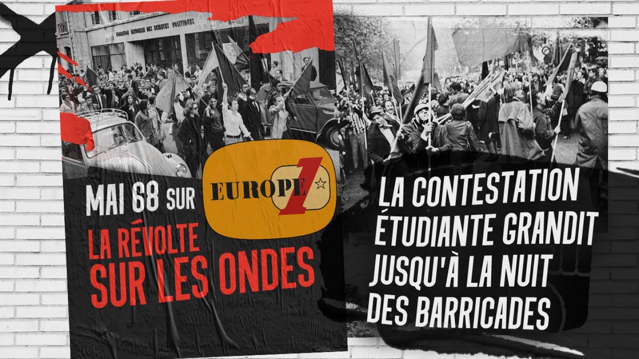 Mai 68, la r&eacute;volte sur les ondes : la contestation &eacute;tudiante grandit... (Episode 2/4)