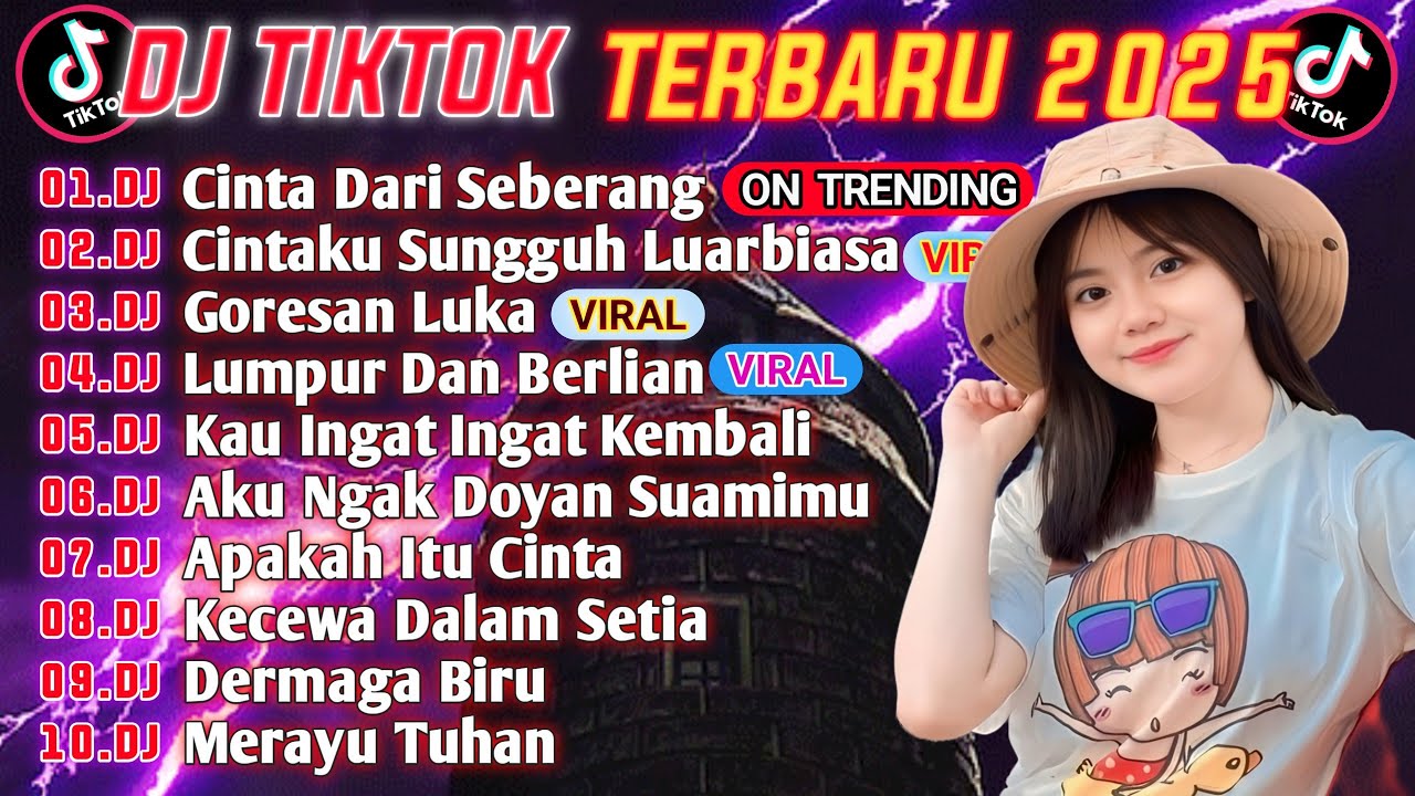 DJ TIKTOK TERBARU 2025 ||DJ KU PANDANG PANDANG ADIK DARI SEBERANG🎵DJ CINTAKU LUAR BIASA🎵 FULL ALBUM🔥