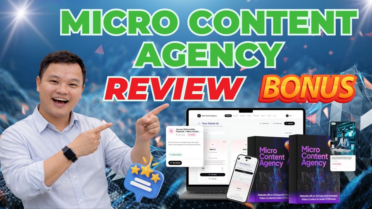 Micro Content Agency Review 🎯 Build Client Video Content Systems in 10 Minutes | Demo + OTO + Bonus