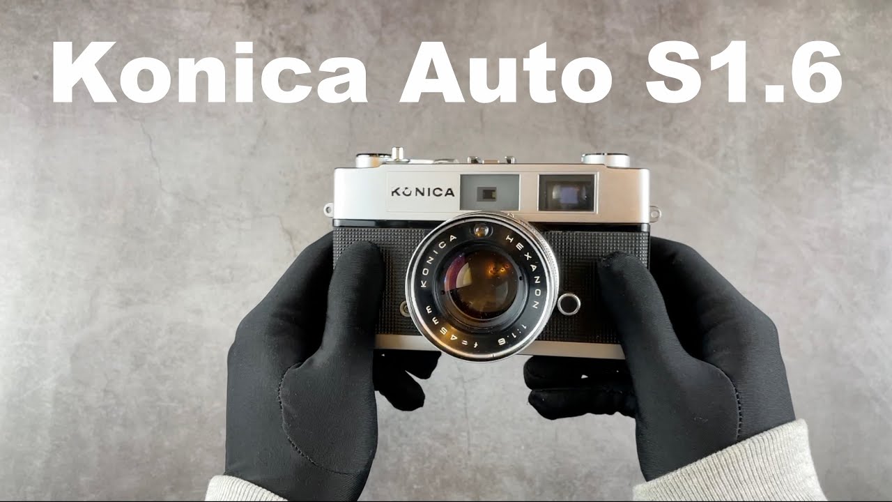 Unboxing Konica Auto S1.6 Film camera | ASMR