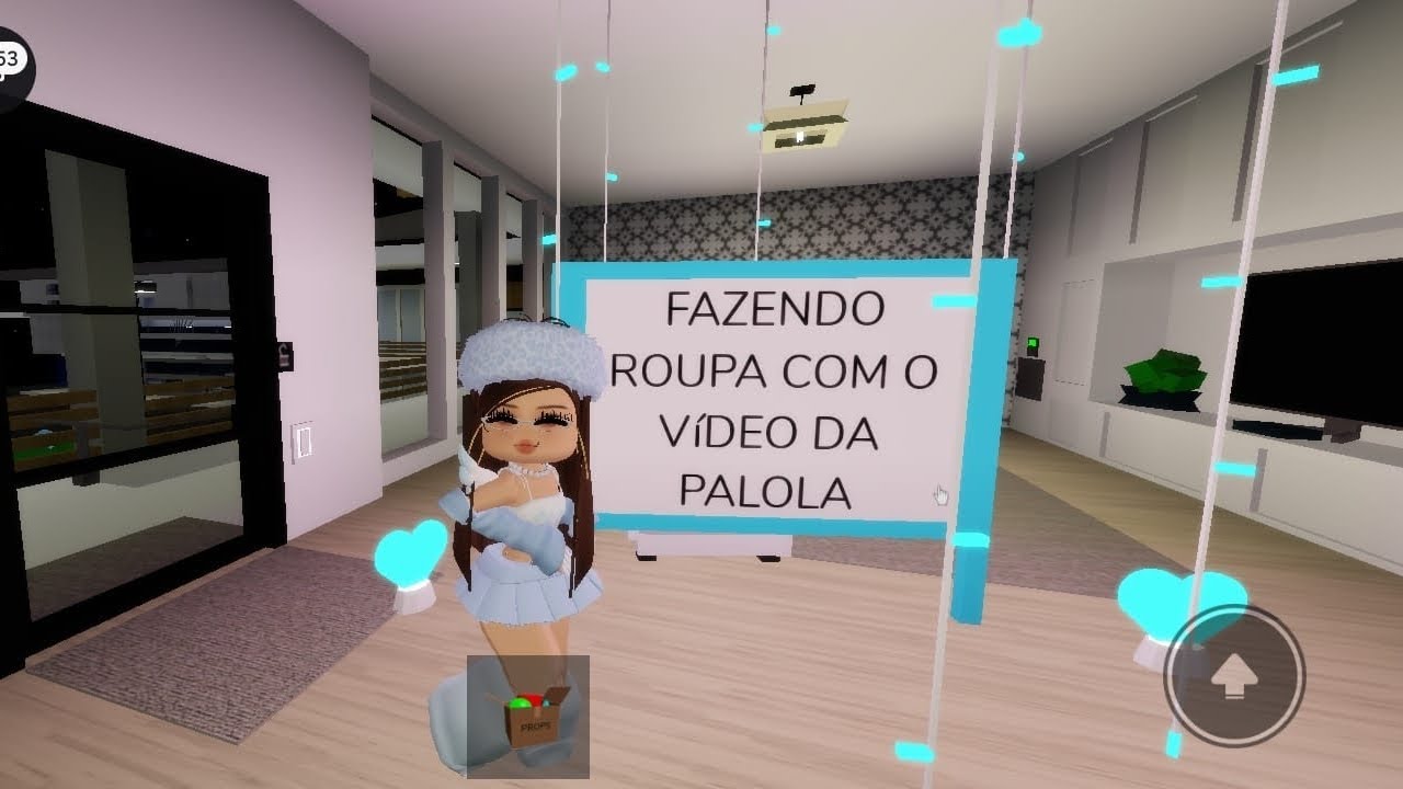 Tutorial de skin azul claro (com vídeo da Palola) com o audio atrasado kkk