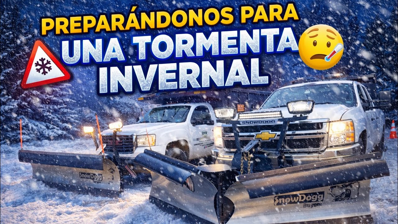 Esperando la primer tormenta invernal del 2026 ☃️❄️ #entretenimiento #tips #limpeza 