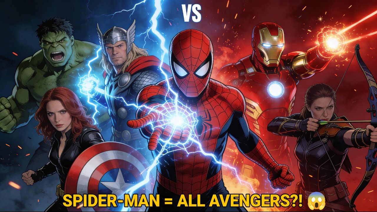 Spider-Man Has ALL Avengers Powers?! 🧠⚡ (COMICS EXPLAINED IN HINDI) |&bull;ArSej