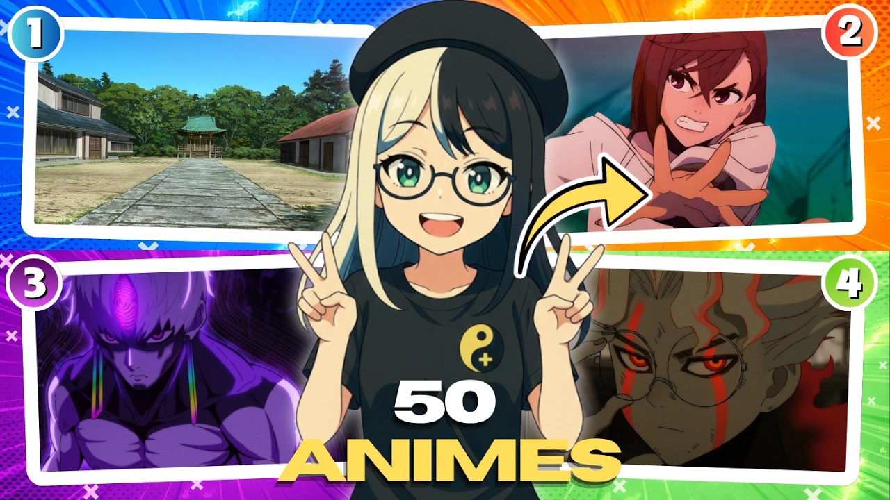 ADIVINA EL ANIME CON 4 IMAGENES #1 / Top Animes 2025 🔥​🚬​/Anime Quiz #anime #quiz #trivia
