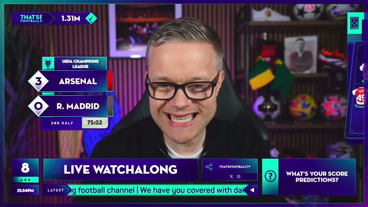 GOLDBRIDGE Best Bits | Arsenal 3-0 Real Madrid