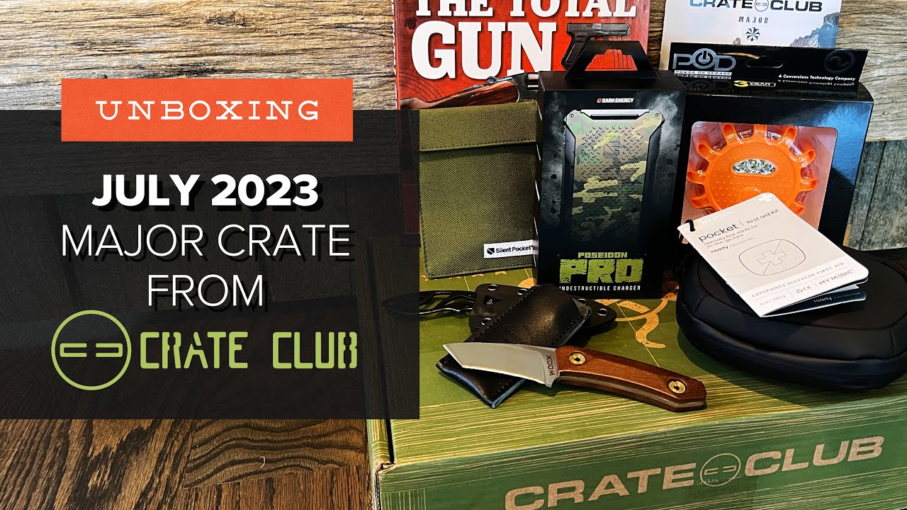 More Gear Than Ever! - Unboxing the Crate Club Major Crate: July 2023