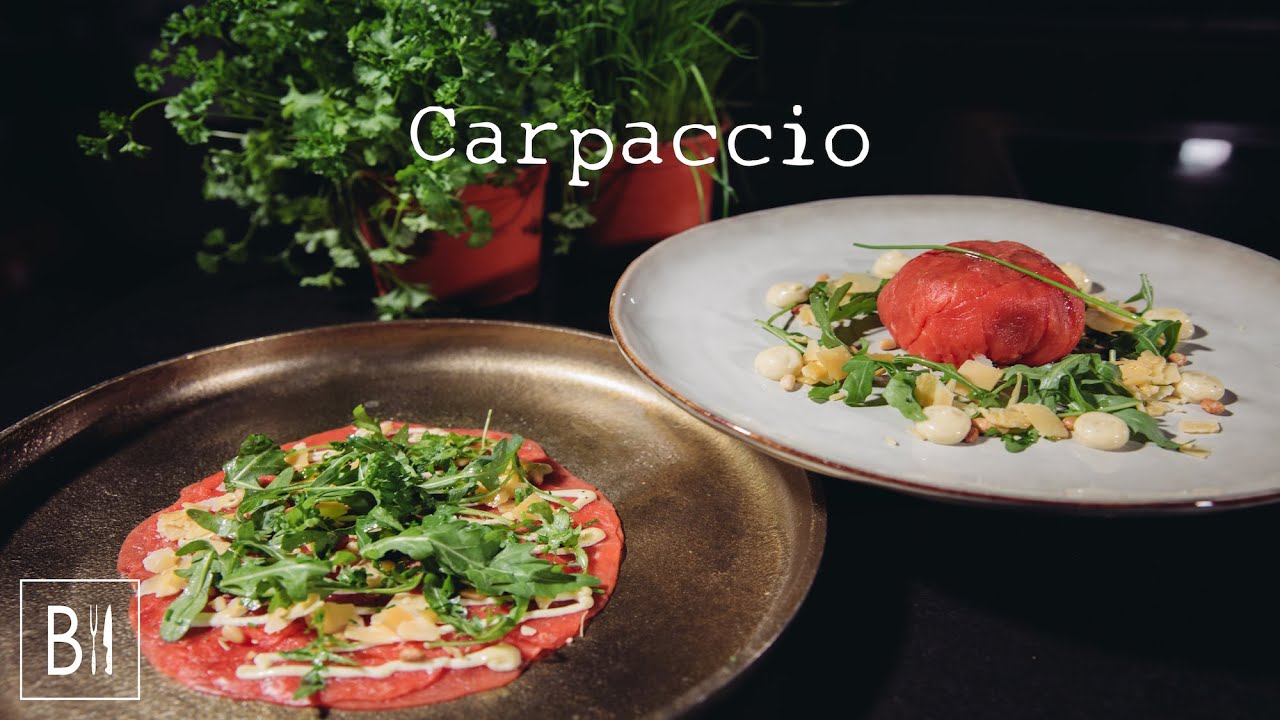 Twee manieren om Carpaccio te serveren | One Minute Grill Academy | ButcheryTV
