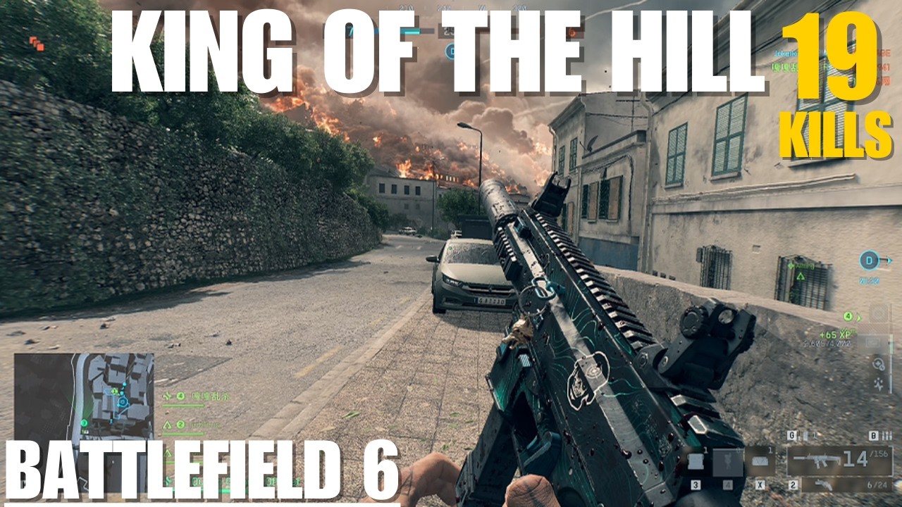 BATTLEFIELD 6 - KING OF THE HILL 19KILLS FULL Gameplay! Iberian Offensive (Castle Road) Map