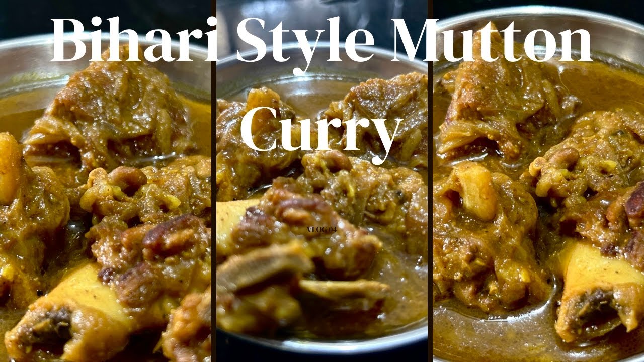 Bihari Style Mutton Curry in Pressure Cooker