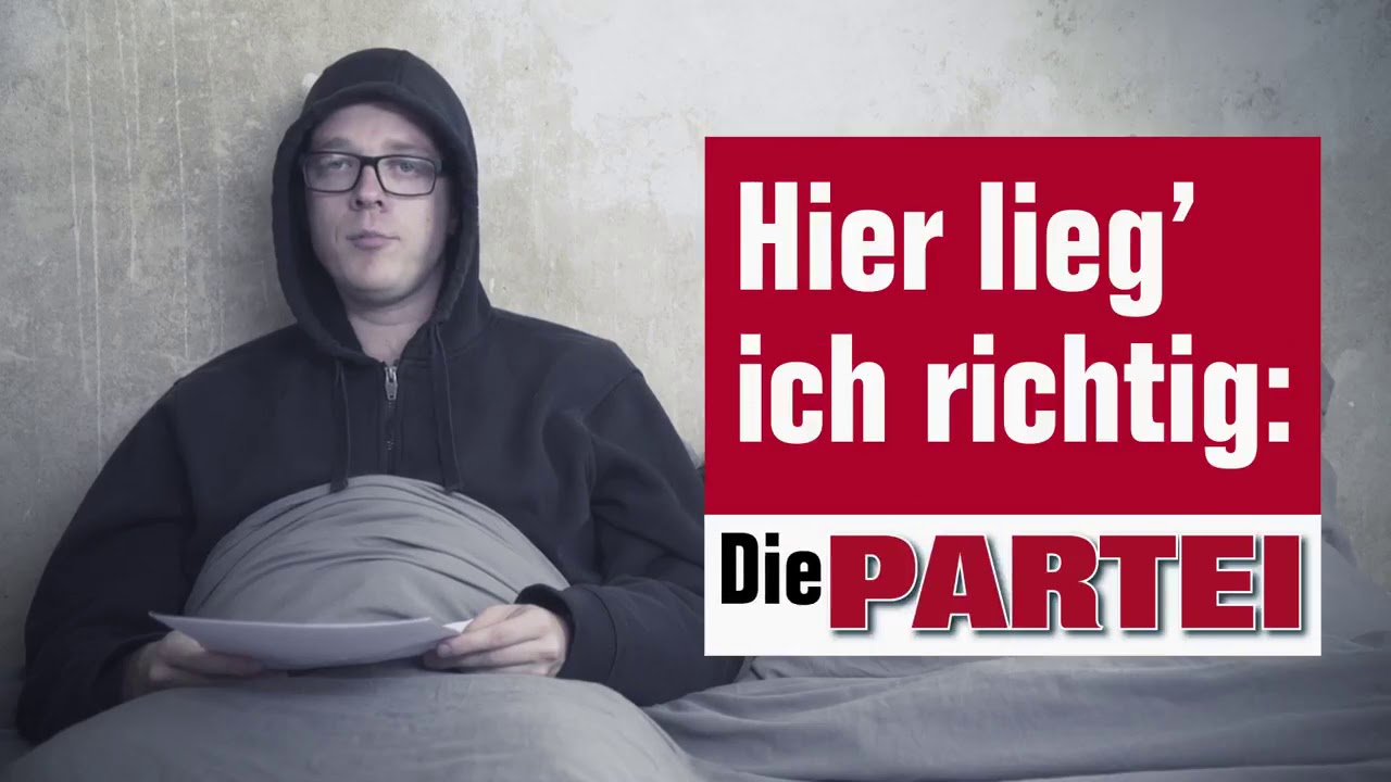 Die Partei Wahlwerbespot - Bundestagswahl 2017 (Wahlwerbung)