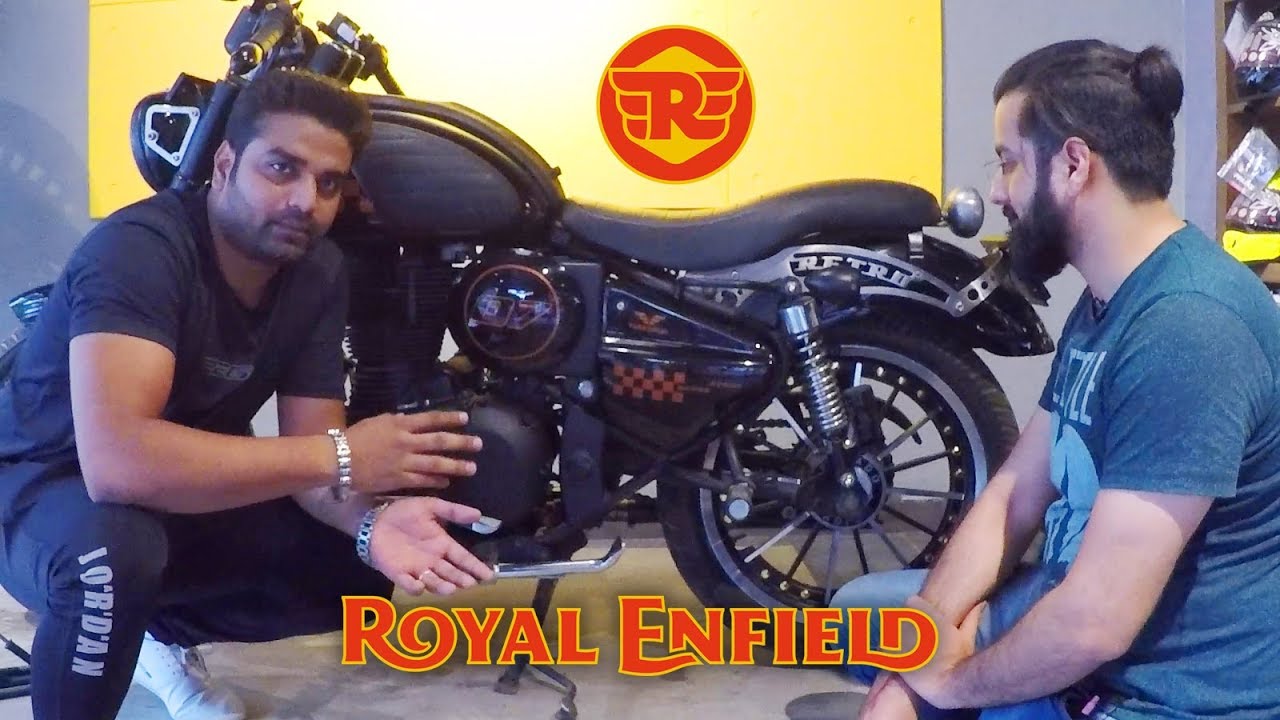 Royal Enfield Modification / Modified Bullet at Rideofy - King Indian - King Indian