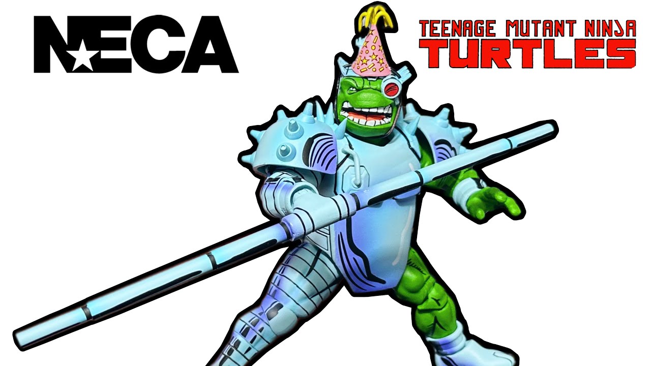 NECA Mirage TMNT Cyborg Donatello Review 