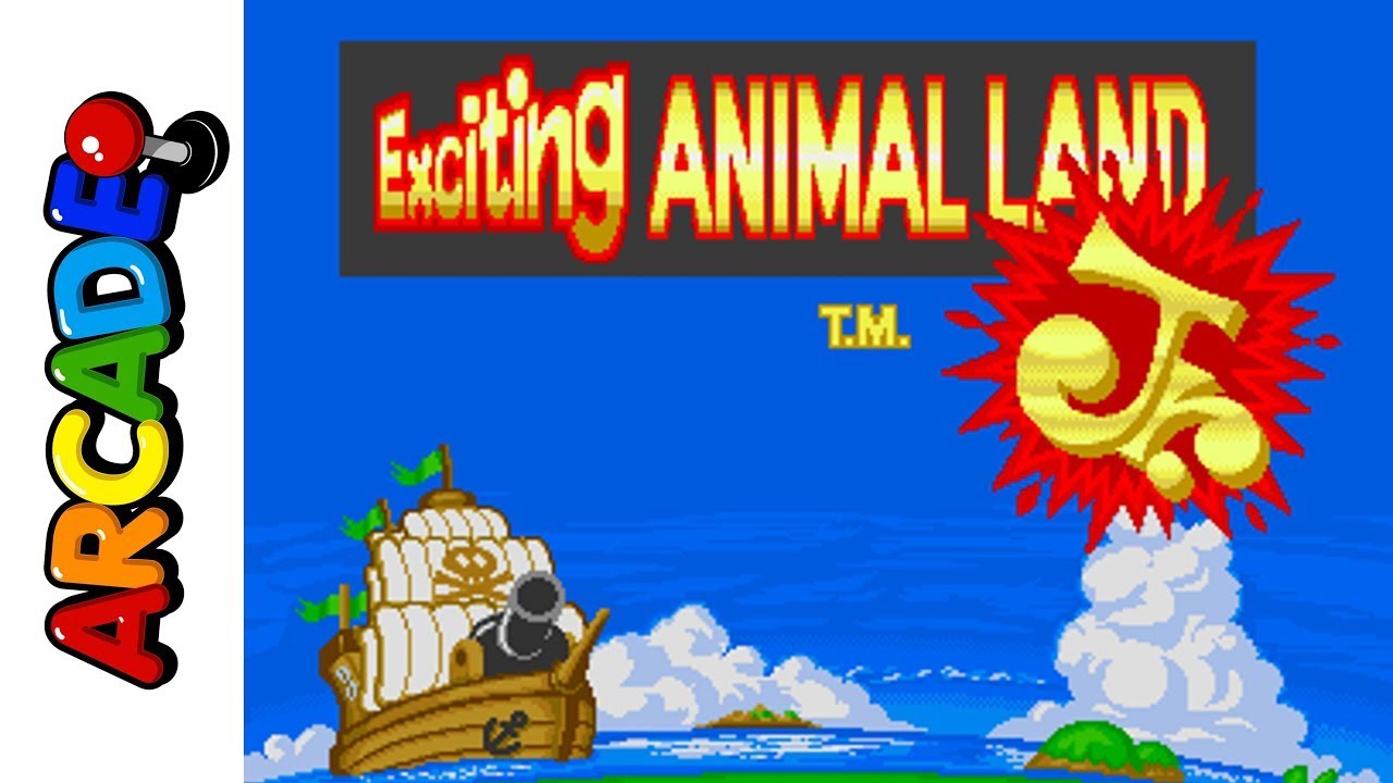 Exciting Animal Land Jr. (1993) Gameplay Walkthrough FULL GAME [ARCADE]