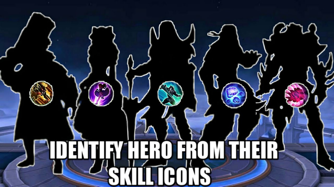 IDENTIFY HEROES FROM THEIR SKILL ICONS • MOBILE LEGENDS NEW CHALLENGE