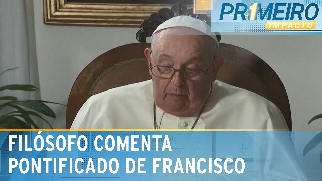 Luiz Felipe Pondé: Francisco fez acenos a temas polêmicos para a igreja |Primeiro Impacto (21/04/25)