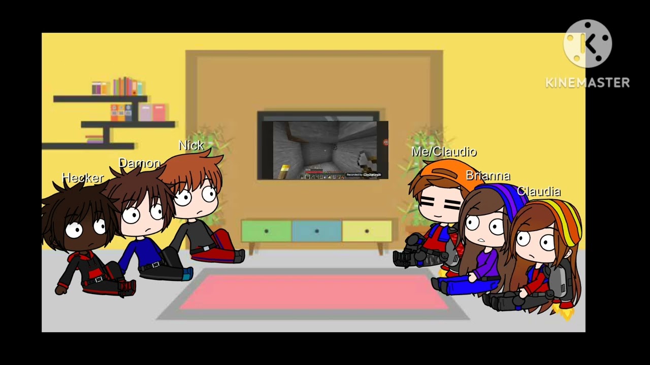 Me and My OC React to Minecraft Cut Moments By AJTHEBOLD (ReUploaded and Fixed)