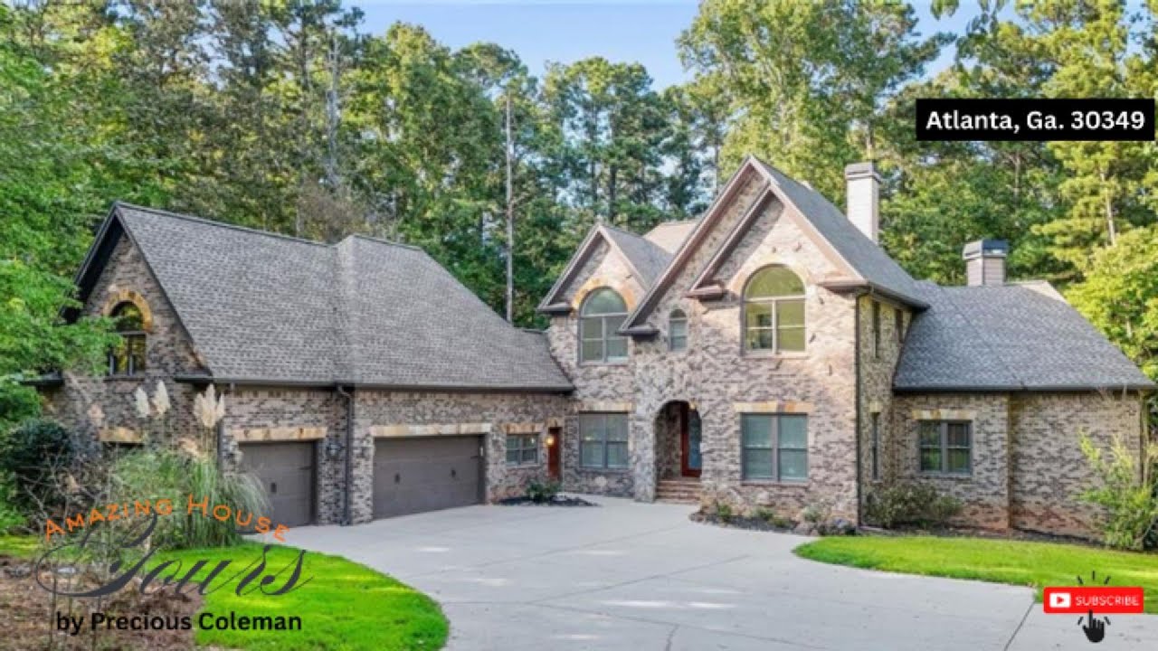 HOUSE TOUR| Atlanta Home For Sale| 7Bd|5.5 Ba| Basement with Apartment| No Banks! No Credit Option!
