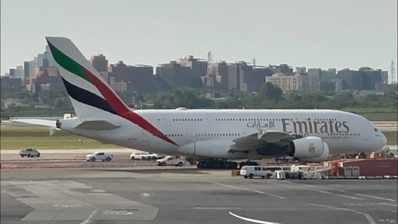 First time on an Airbus A380. Emirates Airbus A380-800 New York to Dubai (Shorter Version). JFK-DXB.