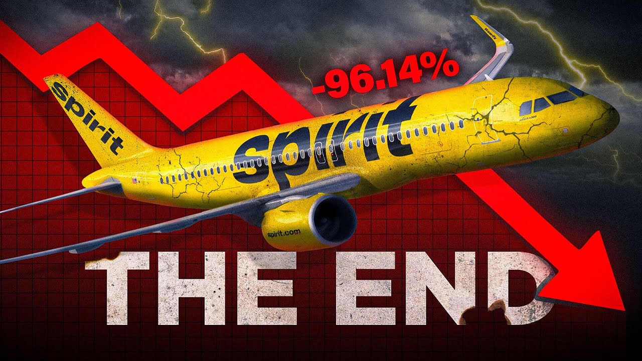 Spirit Airlines: How Cheap Flights Caused a $2.5B Crash